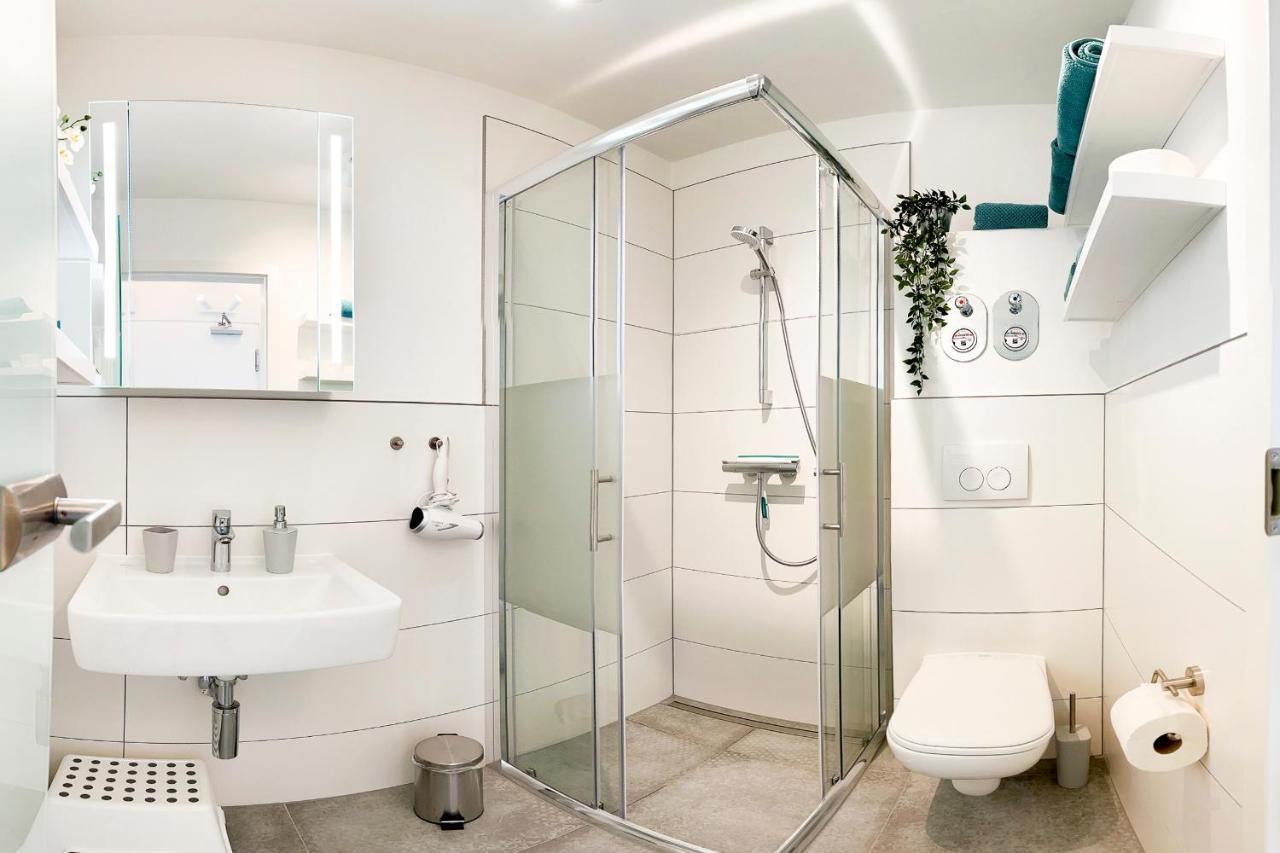Fewo1846 Strandresidenz Wassersleben - Ostseenest - Modernes Studioapartment Mit Balkon Am Strand Harrislee Dış mekan fotoğraf